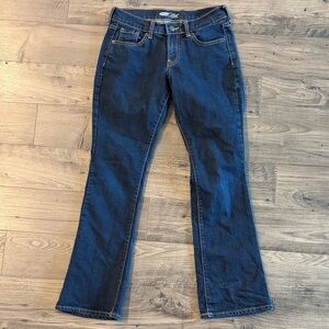 Old Navy the flirt Dark Blue Boot Cut Women's Jeans